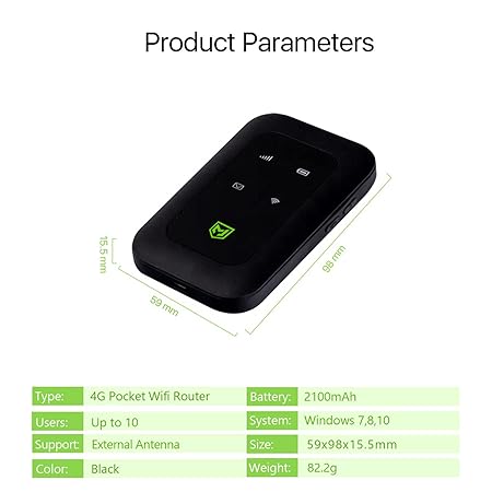 4G Pocket Wifi Router